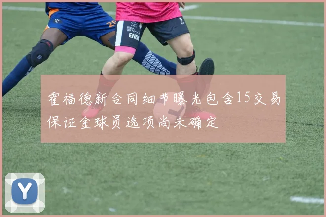 霍福德新合同细节曝光包含15交易保证金球员选项尚未确定